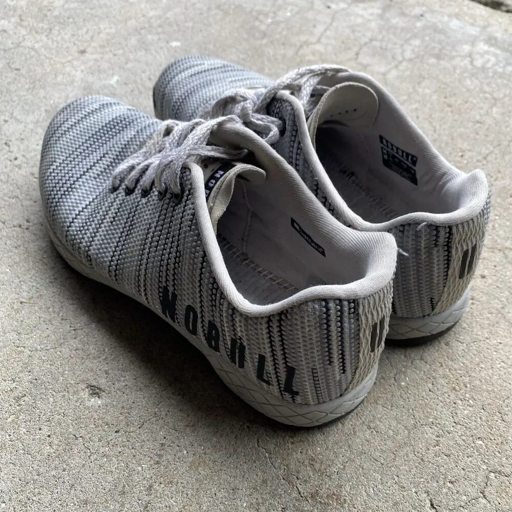 Nobull Super Fabric Trainer Cross Training Shoe Mens 8 Womens Size 9.5 Gray